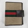 Gucci Beige and Brown Canvas Web Agenda Cover