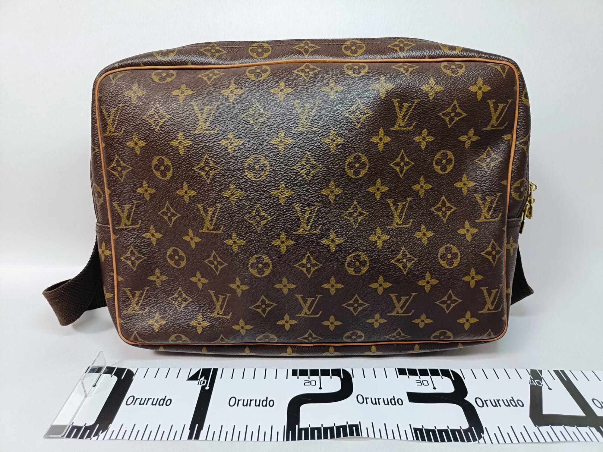Louis Vuitton Monogram Canvas Reporter GM Messenger Bag, additional view 2