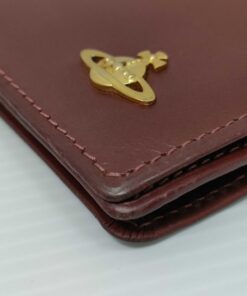 Vivienne Westwood Chestnut Brown Smooth Leather Long Continental Wallet - Image 4