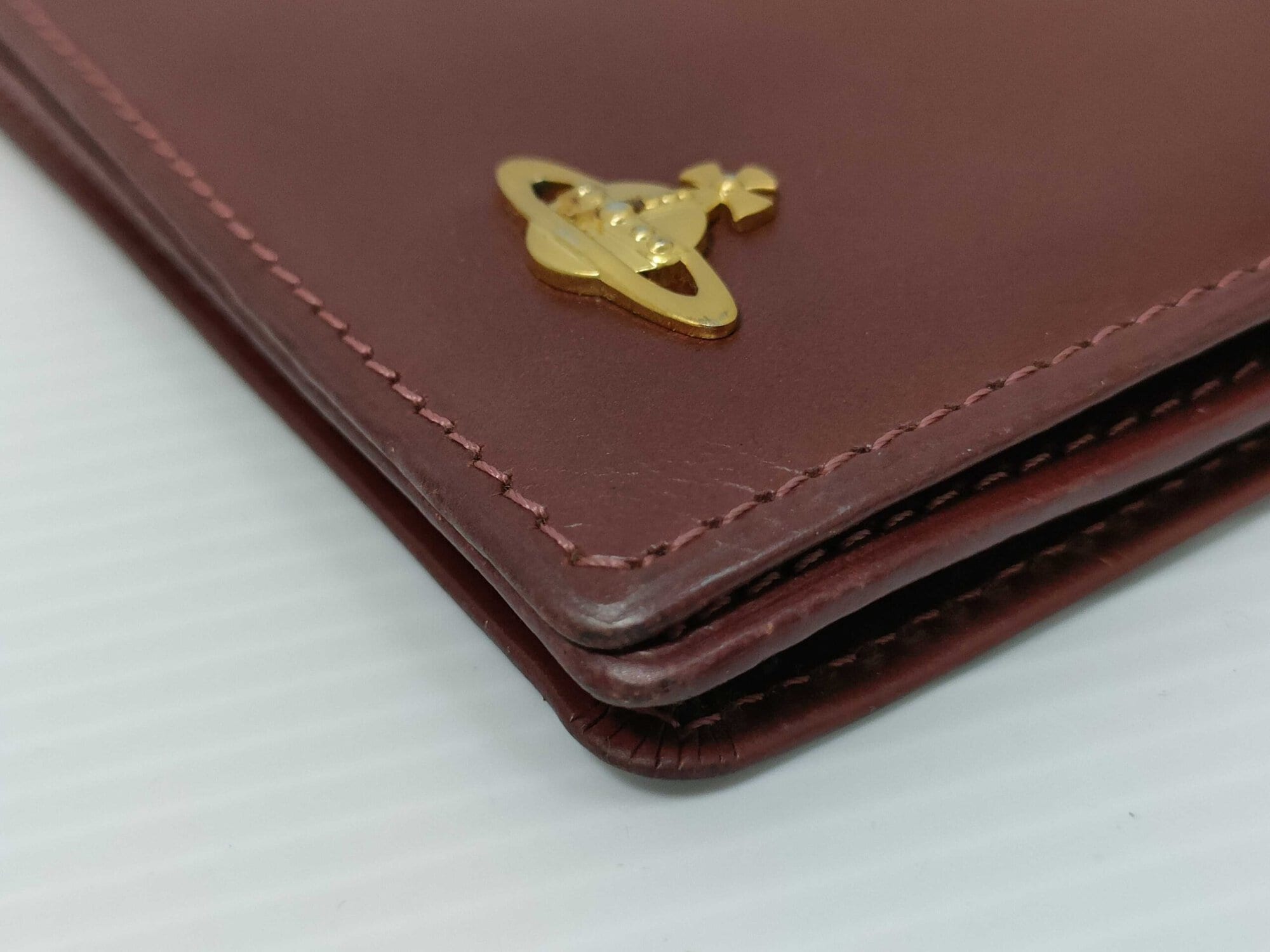 Vivienne Westwood Chestnut Brown Smooth Leather Long Continental Wallet - Image 4