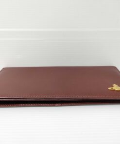 Vivienne Westwood Chestnut Brown Smooth Leather Long Continental Wallet - Image 5