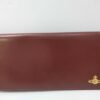 Vivienne Westwood Chestnut Brown Smooth Leather Long Continental Wallet