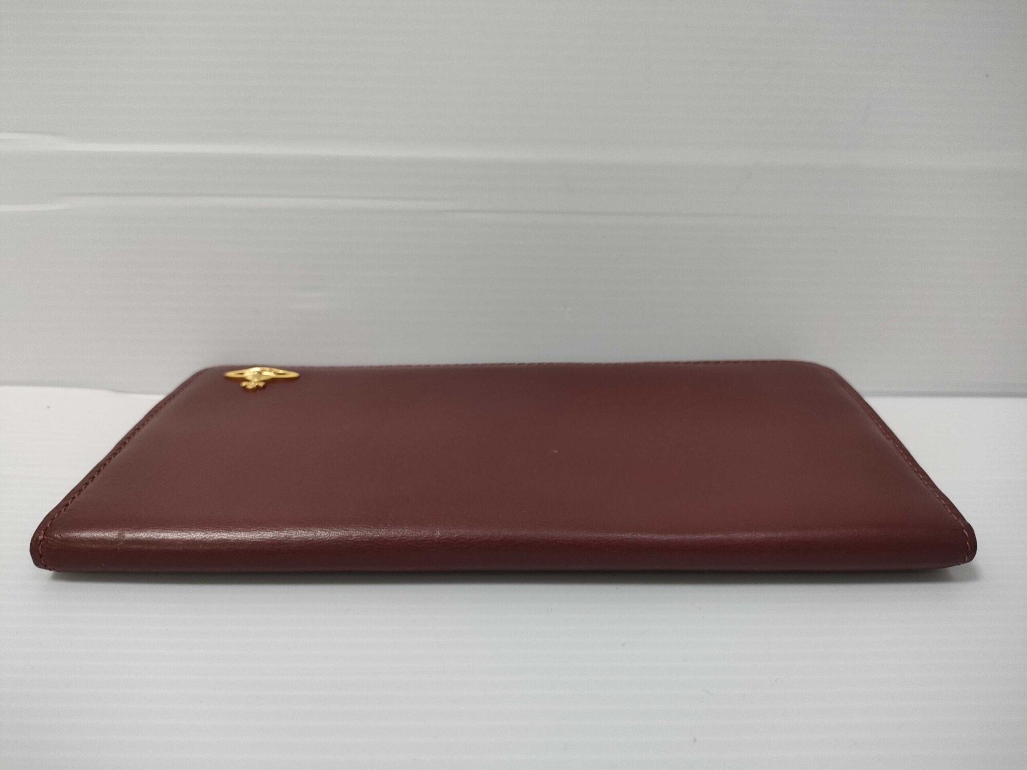 Vivienne Westwood Chestnut Brown Smooth Leather Long Continental Wallet - Image 6