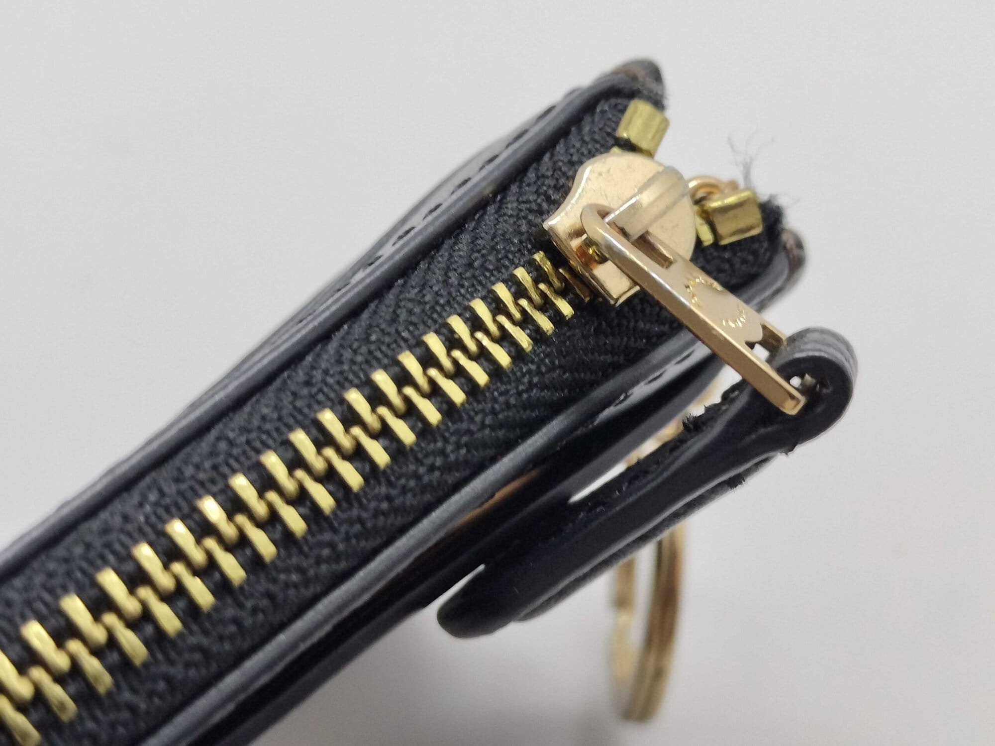 Coach Mahogany Black Signature Canvas Mini Skinny ID Case image 7