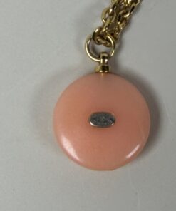 Chanel Coco Mark Faux Pearl Drop Pendant Necklace Vintage - Image 5