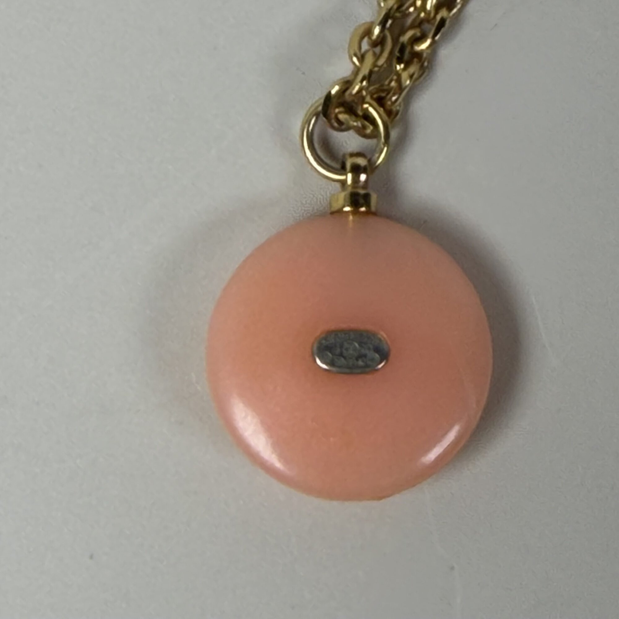 Chanel Coco Mark Faux Pearl Drop Pendant Necklace Vintage - Image 5