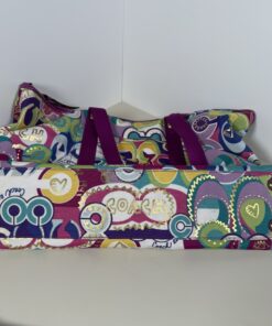 Coach Vintage Poppy Graffiti Hearts Glam Tote Bag