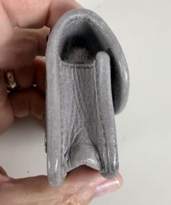 Miu Miu Nube Grey Matelassé Nappa Leather Multi-Functional Bag Charm