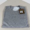 Burberry NWT Pale Grey Melange Jenson Embroidered Logo T-Shirt