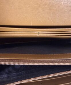 Gucci Small GG Supreme Padlock Continental Wallet on Chain