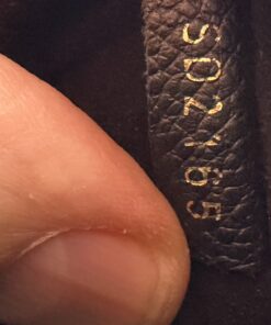 Louis Vuitton Monogram Noir Black Leather Twice Pochette Crossbody Bag - Image 15