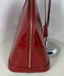 Louis Vuitton Pomme d'Amour Monogram Vernis Alma GM Bag
