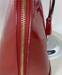Louis Vuitton Pomme d'Amour Monogram Vernis Alma GM Bag