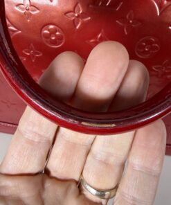 Louis Vuitton Pomme d'Amour Monogram Vernis Alma GM Bag