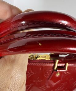 Louis Vuitton Pomme d'Amour Monogram Vernis Alma GM Bag
