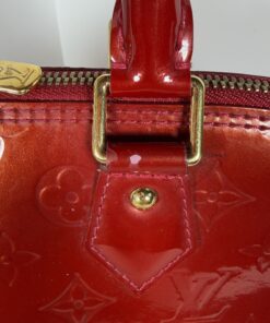 Louis Vuitton Pomme d'Amour Monogram Vernis Alma GM Bag