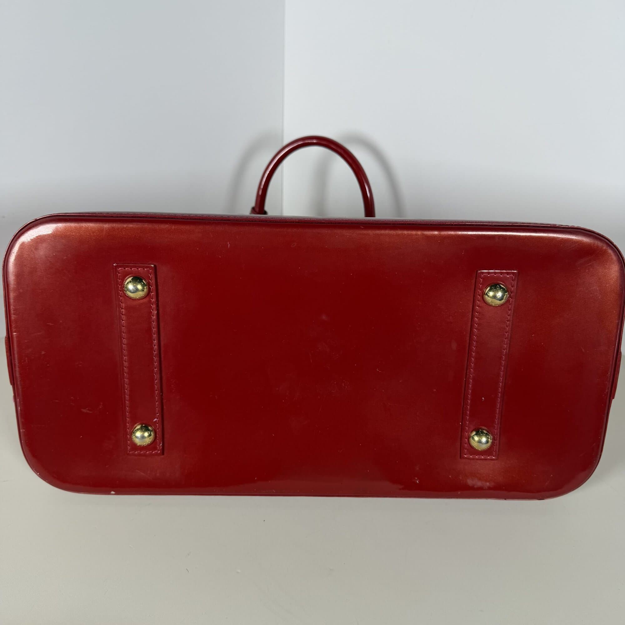 Louis Vuitton Pomme d'Amour Monogram Vernis Alma GM Bag image 10