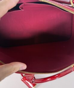 Louis Vuitton Pomme d'Amour Monogram Vernis Alma GM Bag