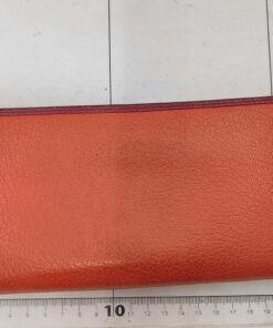 Loewe Coral Red Amazona Cadena Anagram Zip-Around Wallet, additional view 2