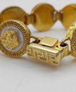 Gianni Versace Medusa Medallion Link Bracelet, additional view 4