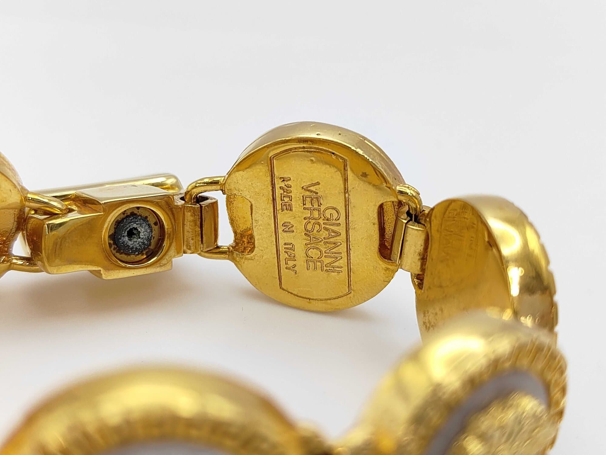 Gianni Versace Medusa Medallion Link Bracelet, additional view 3