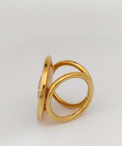 Gianni Versace Medusa Greek Key Scarf Ring, additional view 4