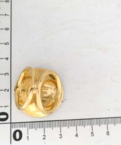 Gianni Versace Medusa Greek Key Scarf Ring, additional view 7