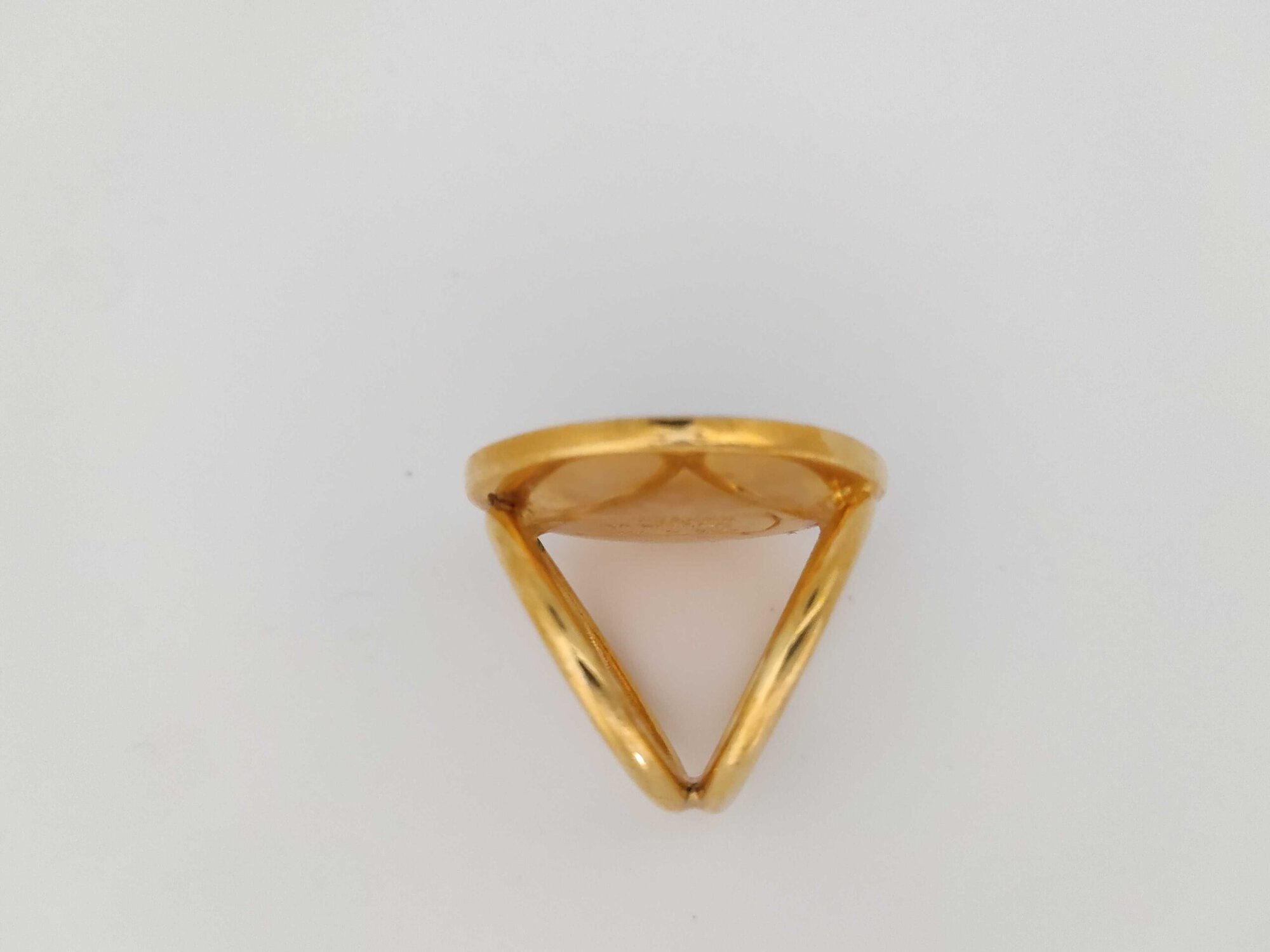 Gianni Versace Medusa Greek Key Scarf Ring, additional view 5