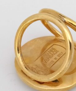 Gianni Versace Medusa Greek Key Scarf Ring, additional view 6