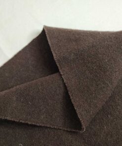 Fendi Dark Brown & Tan Wool Block Logo Stripe Fringed Scarf, additional view 10