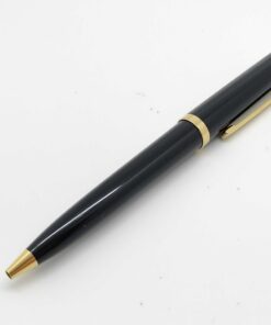 Tiffany & Co. Atlas Black Twist Ballpoint Pen with Gold-Tone Trim, additional view 2