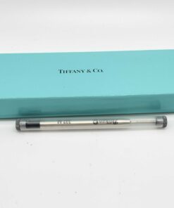 Tiffany & Co. Atlas Black Twist Ballpoint Pen with Gold-Tone Trim, additional view 10