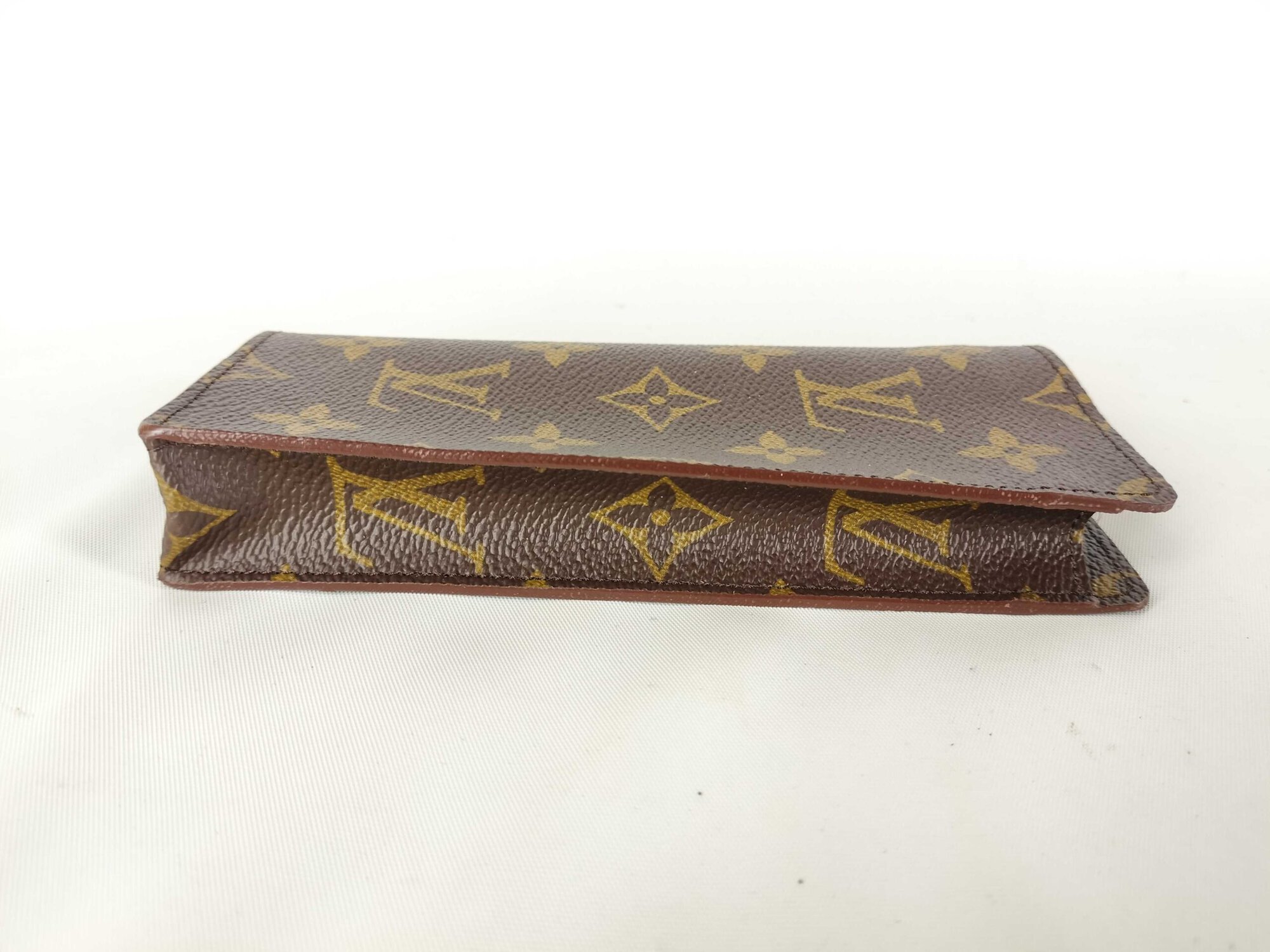 Louis Vuitton Monogram Canvas Etui Lunettes Flap Sunglasses Eyeglass Case - Image 4