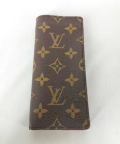Louis Vuitton Monogram Canvas Etui Lunettes Flap Sunglasses Eyeglass Case