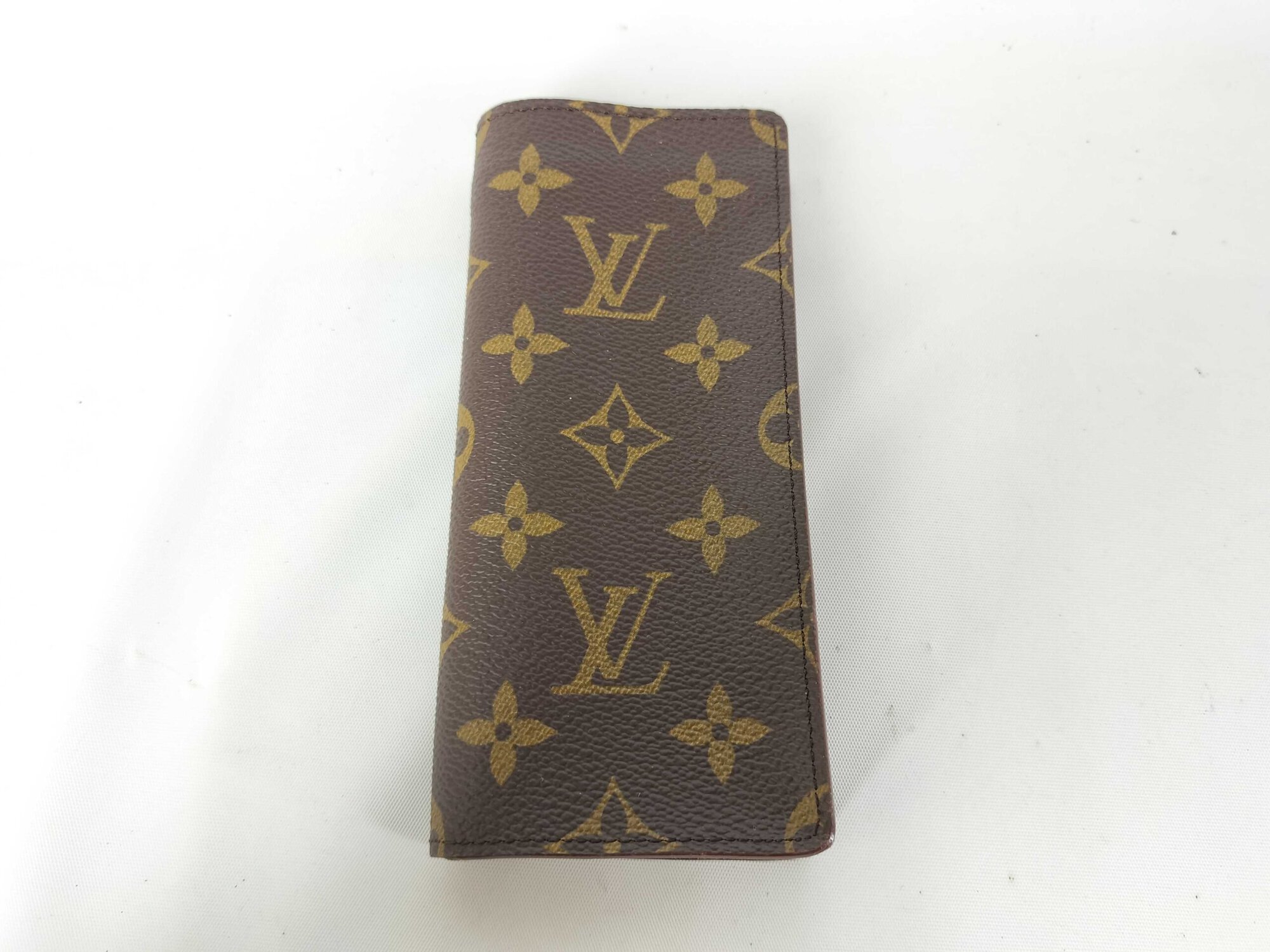 Louis Vuitton Monogram Canvas Etui Lunettes Flap Sunglasses Eyeglass Case