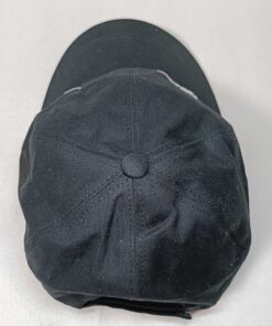 Versace Black Cotton Gianni Script Embroidered Baseball Cap Size 57, additional view 4