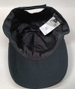 Versace Black Cotton Gianni Script Embroidered Baseball Cap Size 57, additional view 5