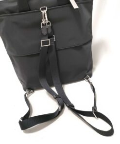 Kate Spade Black KSNYL Recycled Nylon Sam Convertible Laptop Backpack Tote - Image 3