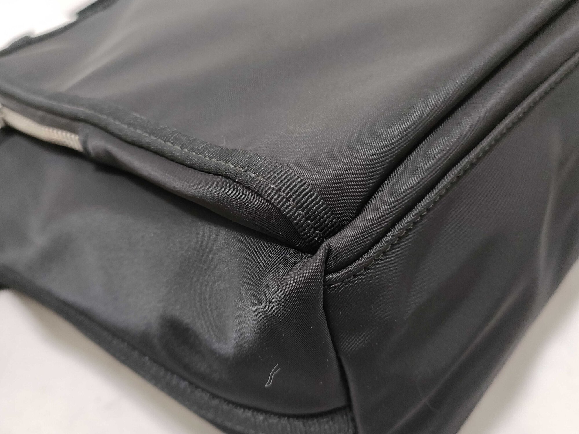 Kate Spade Black KSNYL Recycled Nylon Sam Convertible Laptop Backpack Tote - Image 7