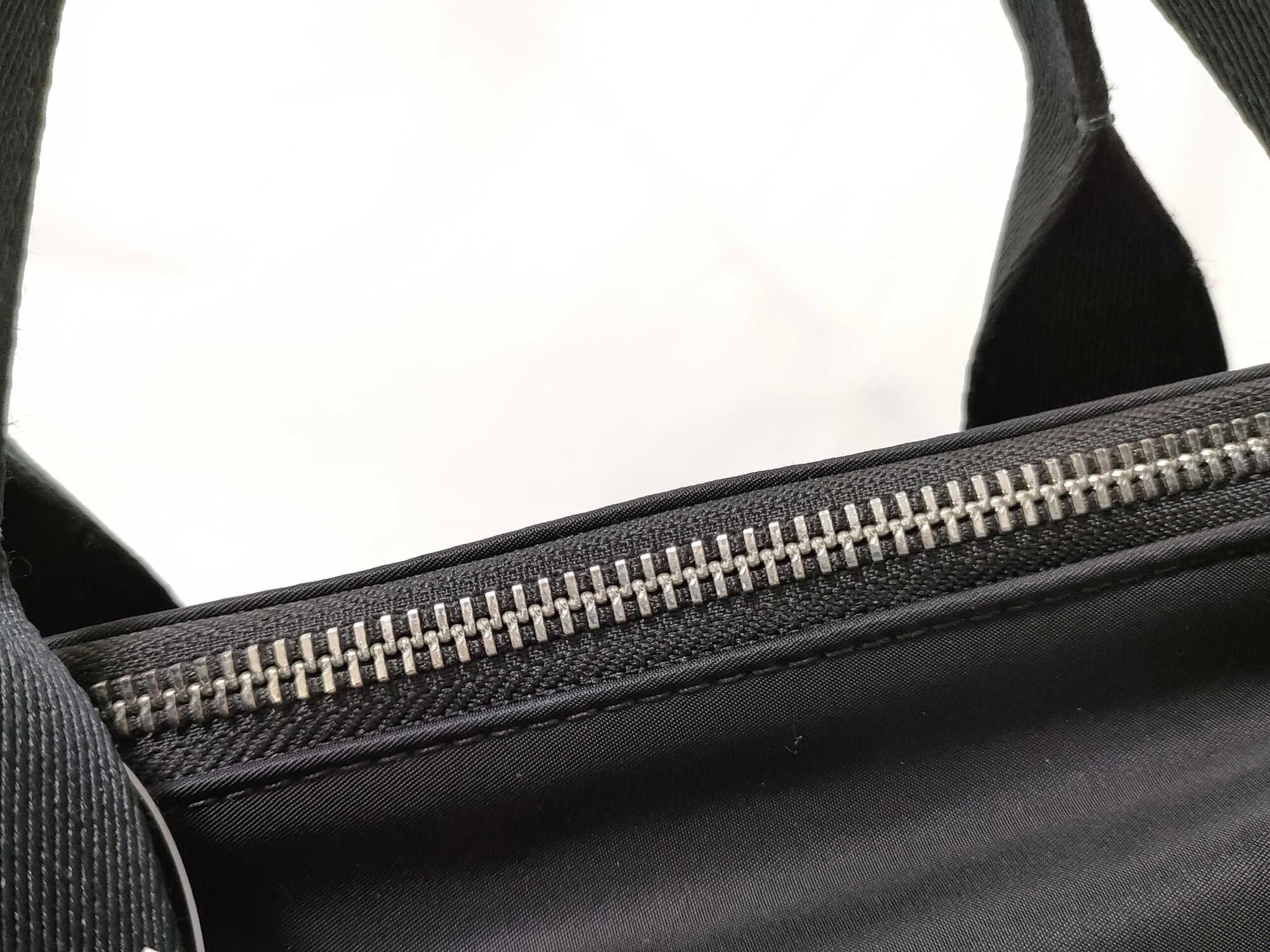 Kate Spade Black KSNYL Recycled Nylon Sam Convertible Laptop Backpack Tote - Image 6