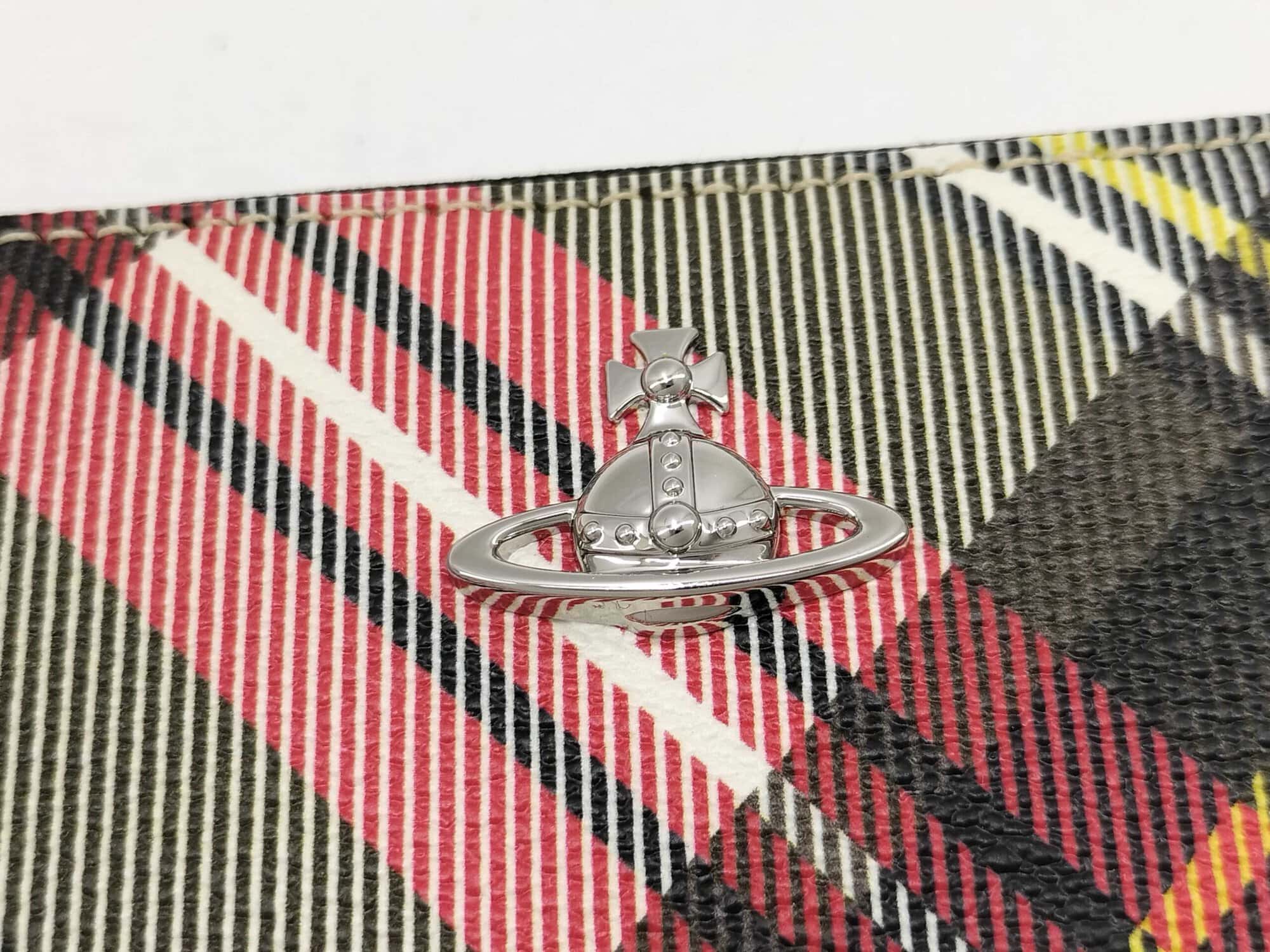 Vivienne Westwood Tartan Check Zip-Around Long Continental Wallet, additional view 7