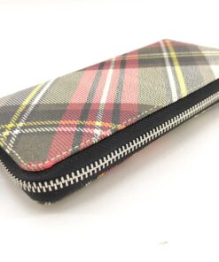 Vivienne Westwood Tartan Check Zip-Around Long Continental Wallet, additional view 8