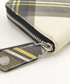 Vivienne Westwood Tartan Check Zip-Around Long Continental Wallet, additional view 6