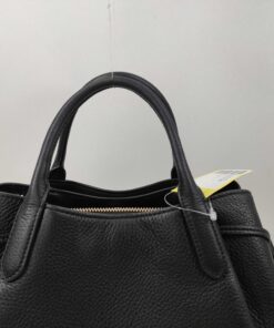 Kate Spade Black Pebbled Leather Dumpling Small Satchel Crossbody Bag - Image 4