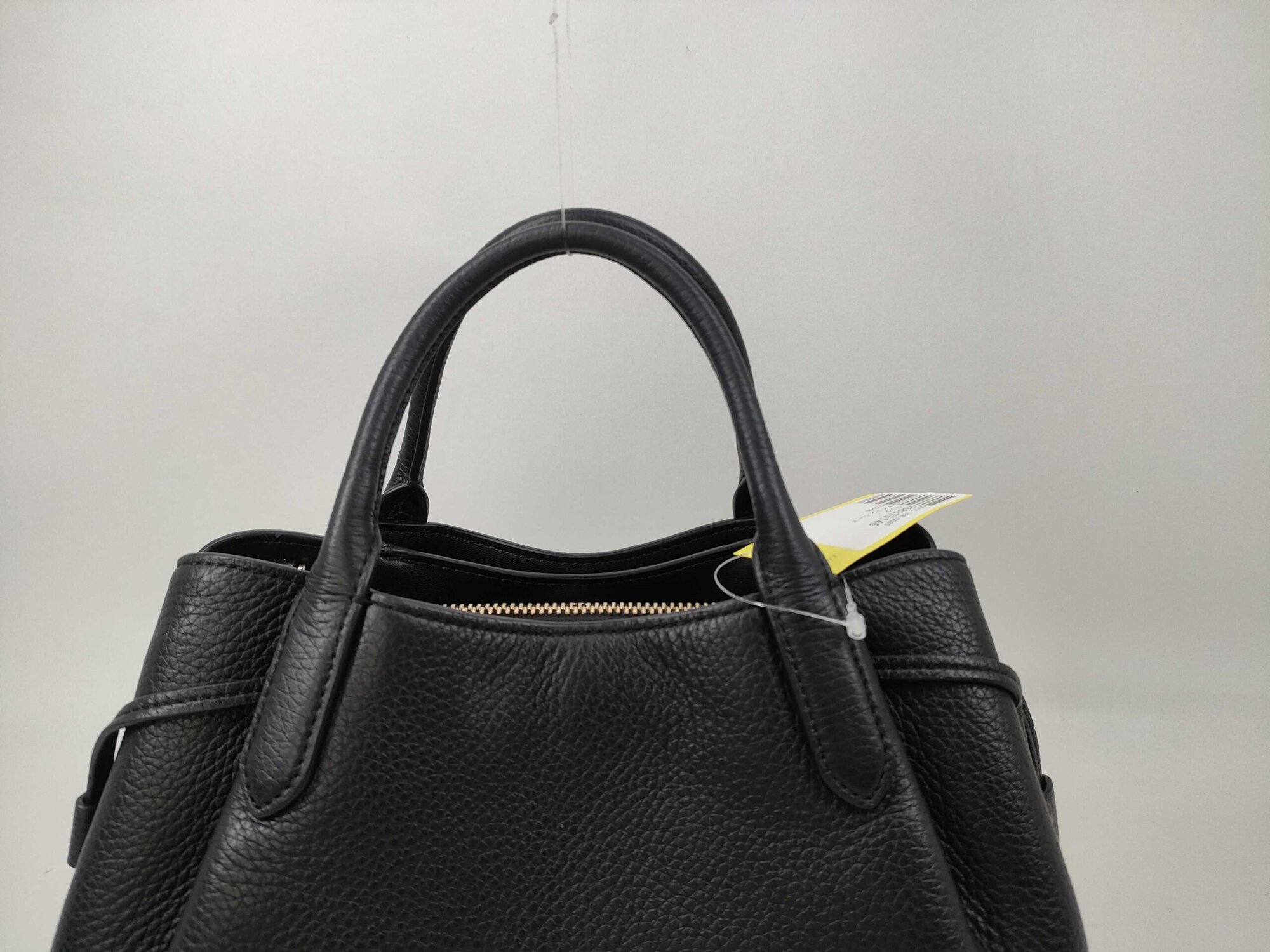 Kate Spade Black Pebbled Leather Dumpling Small Satchel Crossbody Bag - Image 4