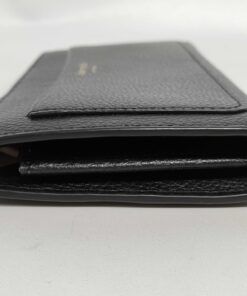 Kate Spade New York Eva Black Pebbled Leather Large Zip-Around Continental Wallet, additional view 6