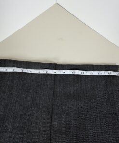 Fendi Charcoal Gray 100% Pure Wool Zucca Monogram Fringed Muffler Scarf - Image 3