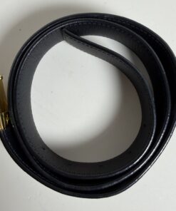 Louis Vuitton x Takashi Murakami Black Monogram Multicolore LV Cut Belt 85/34, additional view 10