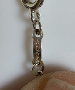 Tiffany & Co. Elsa Peretti Open Heart Pendant Necklace 925, additional view 4