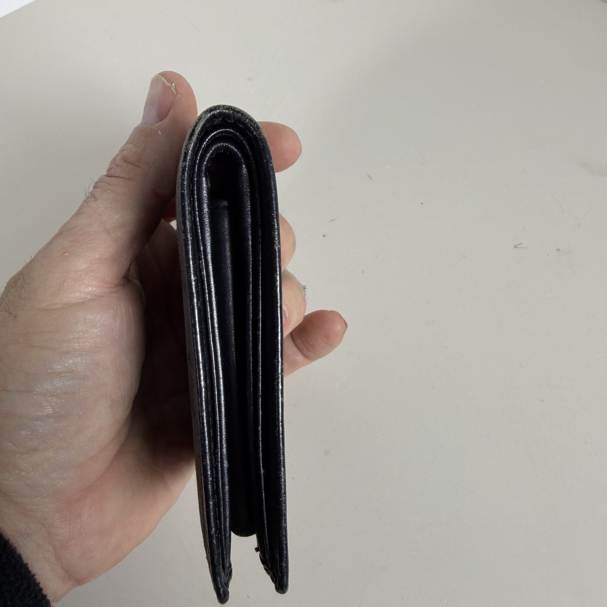 Gucci GG Canvas Bifold Coin Pocket Wallet Black, additional view 5